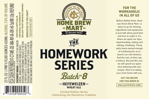 Ballast Point Homework Series Batch No. 8 July 2016