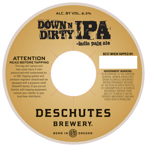 Deschutes Brewery Down N Dirty
