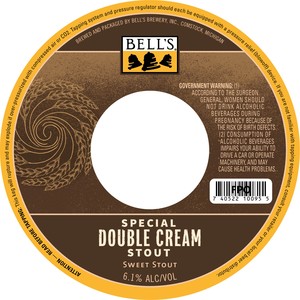 Bell's Special Double Cream July 2016