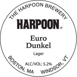 Harpoon Euro Dunkel July 2016