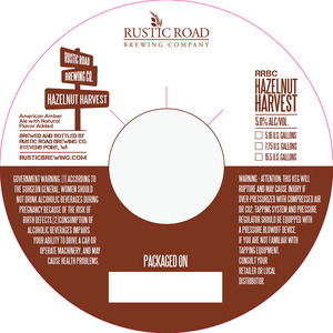 Rustic Road Hazelnut Harvest Amber Ale