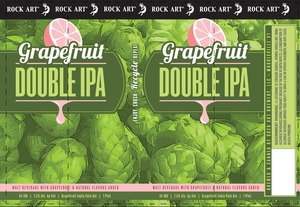 Rock Art Brewery Grapefruit Double IPA July 2016