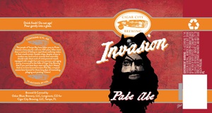 Invasion Pale Ale July 2016