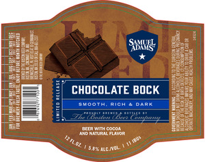 Samuel Adams Chocolate Bock July 2016