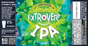 Left Hand Brewing Company Extrovert IPA