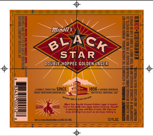 Black Star Double Hopped Golden Lager July 2016