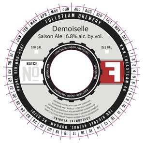 Fullsteam Brewery Demoiselle