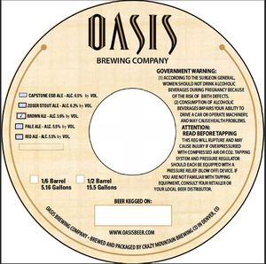 Oasis Brown Ale