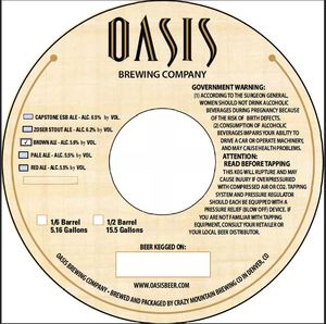 Oasis Brown Ale