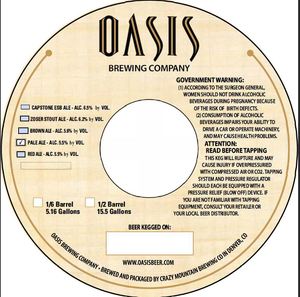 Oasis Pale Ale