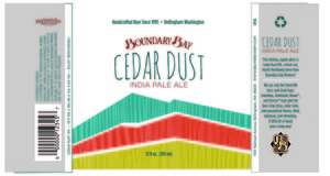 Boundary Bay Brewing Co. Cedar Dust