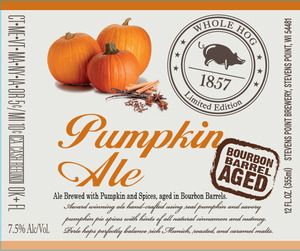 Whole Hog Bourbon Barrel Aged Pumpkin Ale