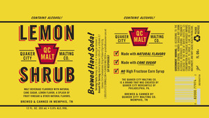 Quaker City Malting Co. Lemon Shrub