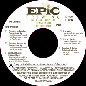 Epic Brewing Crafty Ladies Collab