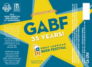 Gabf 35 Years July 2016