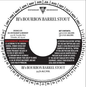 Bj's Bourbon Barrel Stout July 2016