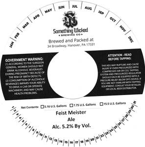 Feist Meister Ale July 2016