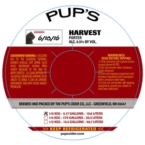 Pup's Harvest Porter