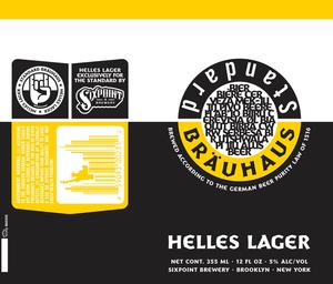 Standard Brauhaus Helles July 2016