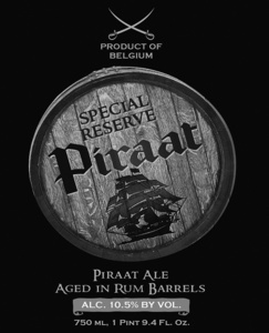 Piraat Special Reserve Rum Barrel Aged July 2016