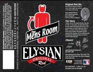 Elysian Brewing Company Mens Room Original Red