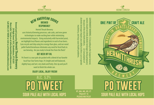 Hermit Thrush Brewery Po Tweet
