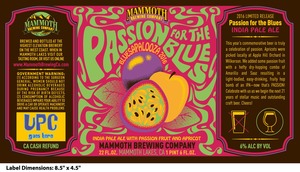 Mammoth Brewing Company Passion For The Blues July 2016