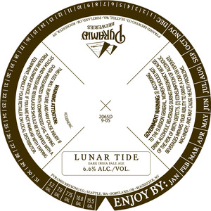 Pyramid Lunar Tide Dark IPA July 2016