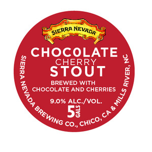 Sierra Nevada Chocolate Cherry Stout July 2016