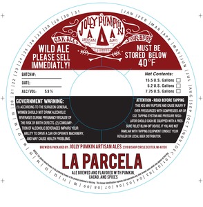 Jolly Pumpkin Artisan Ales La Parcela