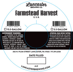 Lancaster Farmstead Harvest August 2016