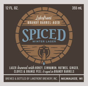 Lakefront Brewery Brandy Barrel-aged Spiced Winter