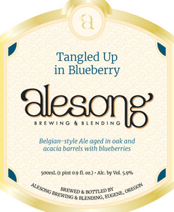 Tangled Up In Blueberry Belgian-style Ale Aged In Oak And Acacia