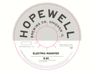 Hopewell Brewing Company Electric Rooster August 2016