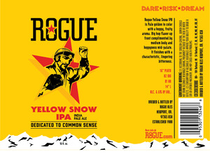 Rogue Yellow Snow July 2016