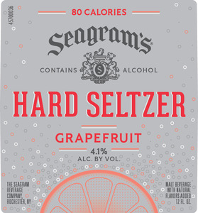 Seagram's Grapefruit Hard Seltzer