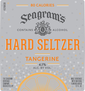 Seagram's Tangerine Hard Seltzer
