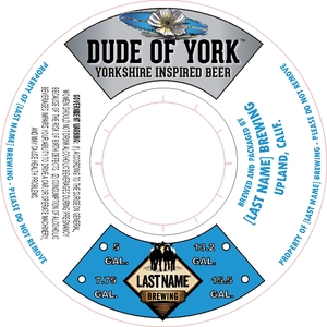 The Dude Of York Yorkshire Inspired Beer