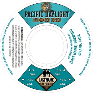 Pacific Daylight Summer Beer