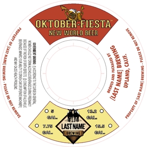 Oktober Fiesta New World Beer