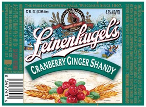 Leinenkugel's Cranberry Ginger Shandy July 2016