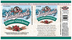 Leinenkugel's Cranberry Ginger Shandy July 2016