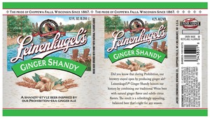 Leinenkugel's Ginger Shandy July 2016