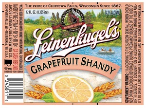 Leinenkugel's Grapefruit Shandy July 2016