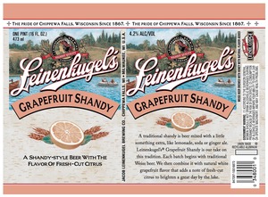Leinenkugel's Grapefruit Shandy July 2016
