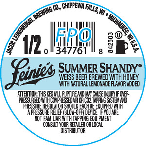 Leinenkugel's Summer Shandy July 2016