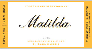 Goose Island Beer Company Matilda