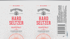 Seagram's Grapefruit Hard Seltzer July 2016