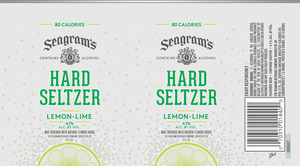 Seagram's Lemon Lime Hard Seltzer July 2016