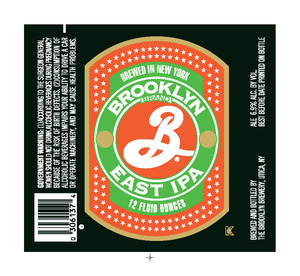 Brooklyn East IPA